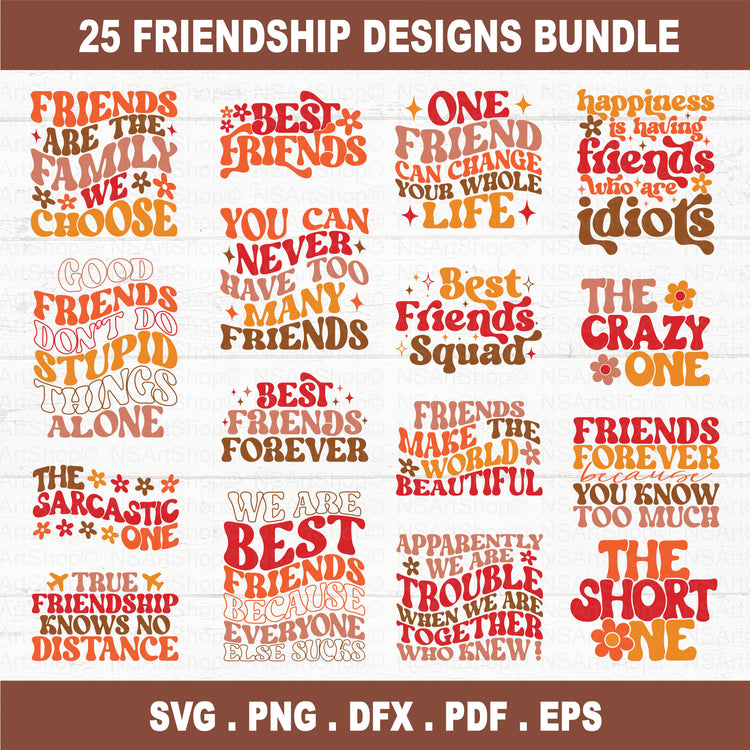 Best Friends SVG Bundle