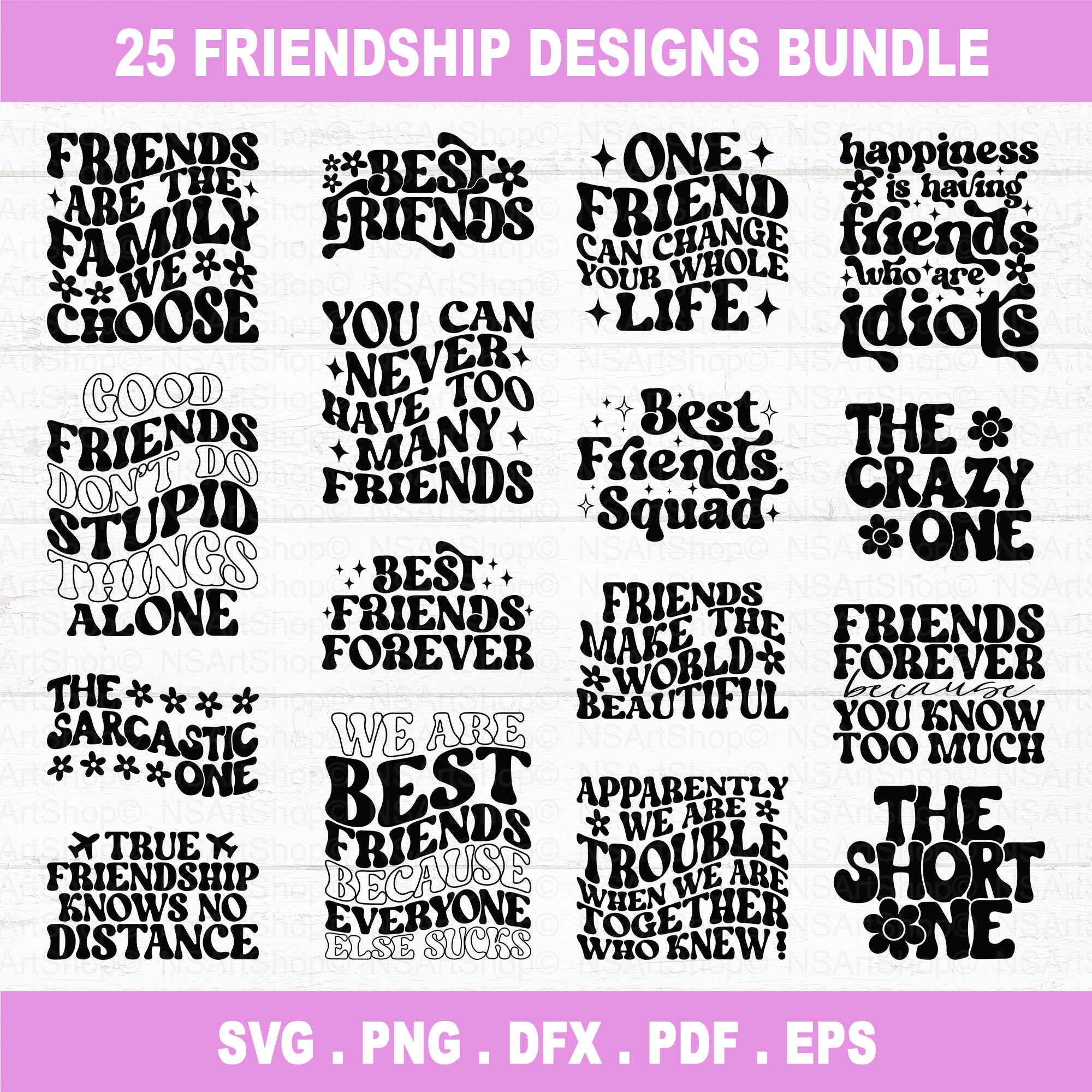 Friendship SVG Bundle