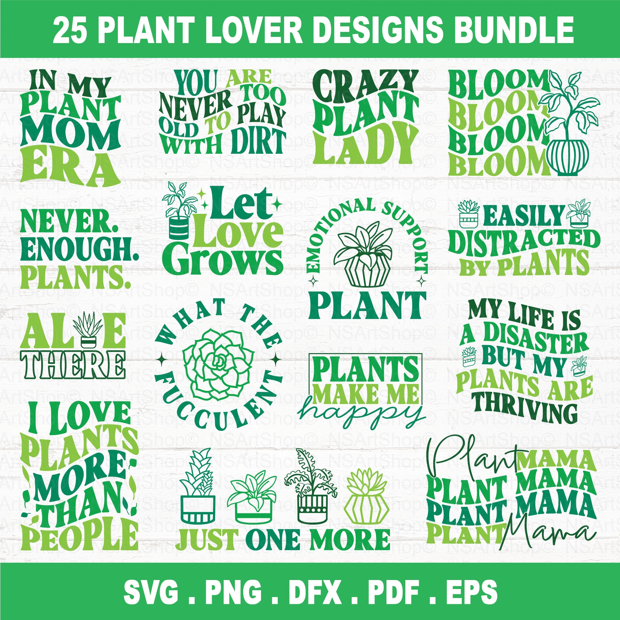 Plant SVG Bundle