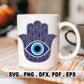 Hamsa Evil Eye SVG Bundle