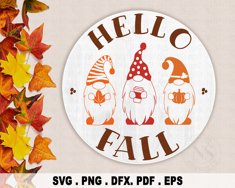 Thanksgiving Round Sign SVG Bundle