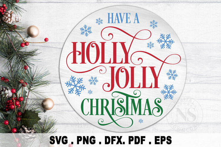 Christmas Door Hanger SVG Bundle