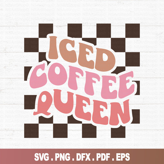 Iced Coffee SVG