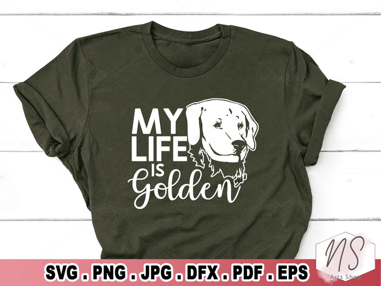 Golden Retriever SVG Bundle