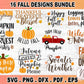 Fall SVG Bundle