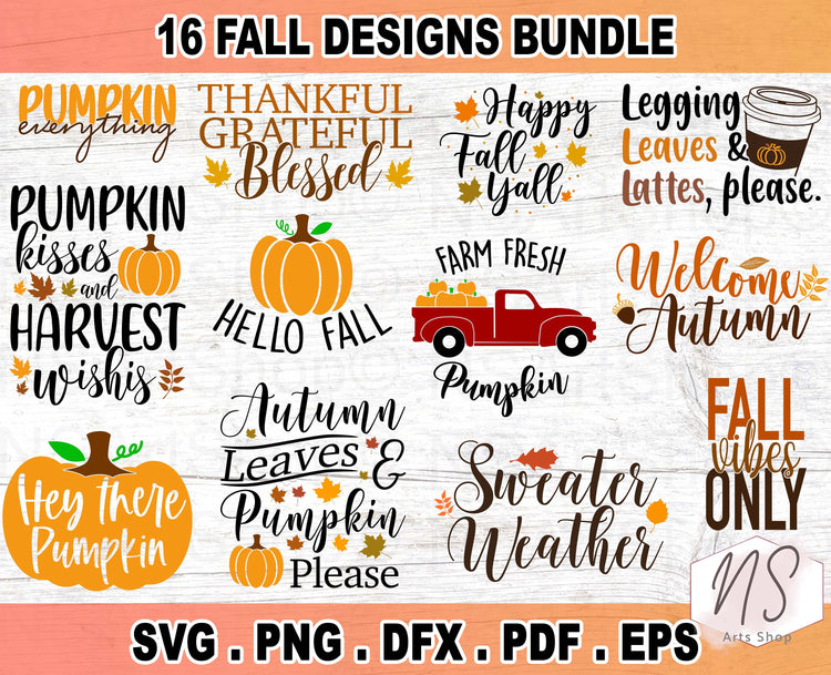 Fall SVG Bundle