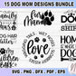 Dog SVG bundle Retro