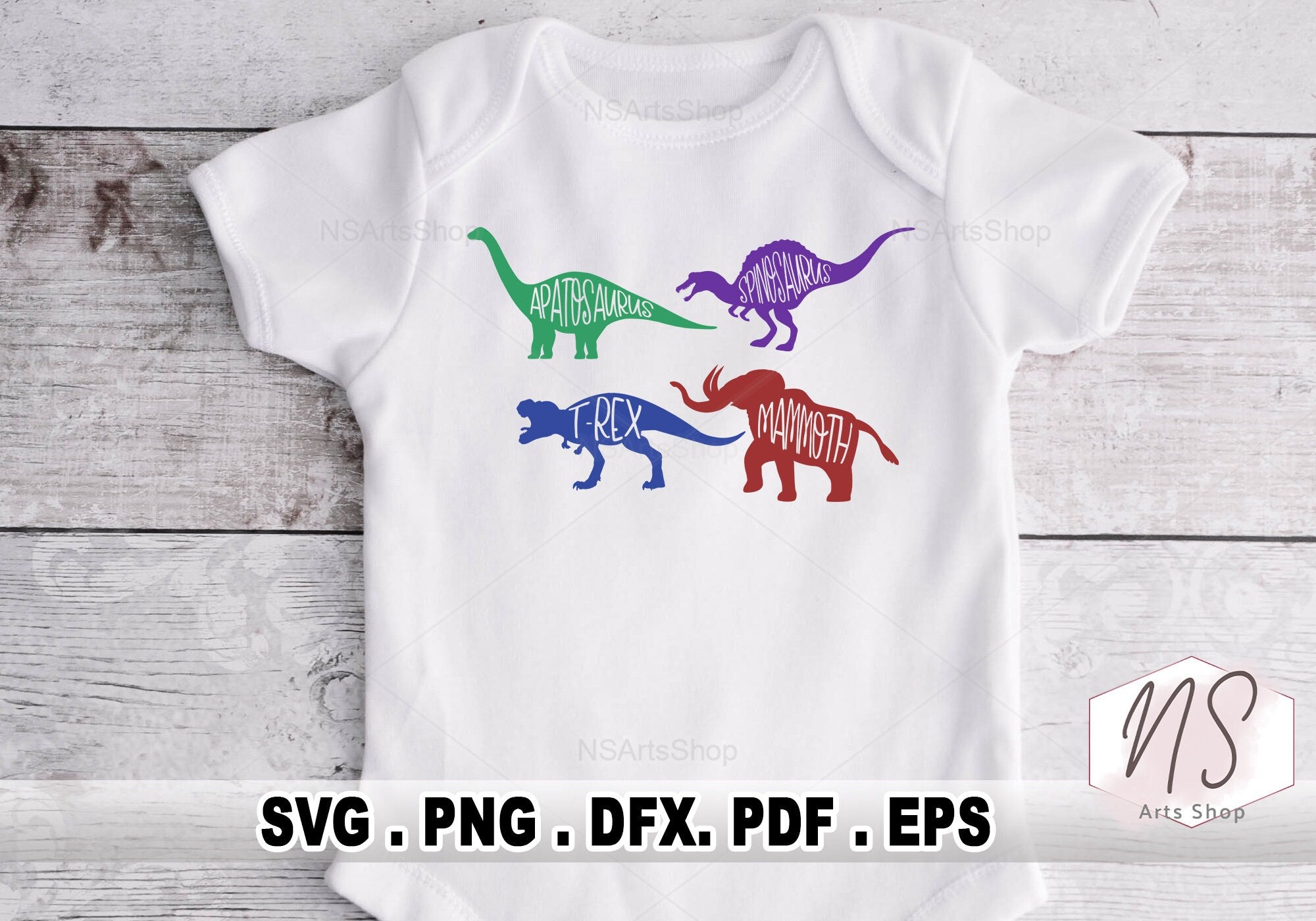 Dinosaur SVG Bundle