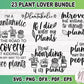 Plants Lover SVG Bundle