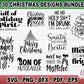 Christmas svg bundle fill of fun quotes