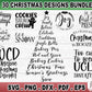 Christmas svg bundle fill of fun quotes