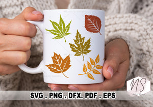 Fall And Autumn leaves SVG Bundle