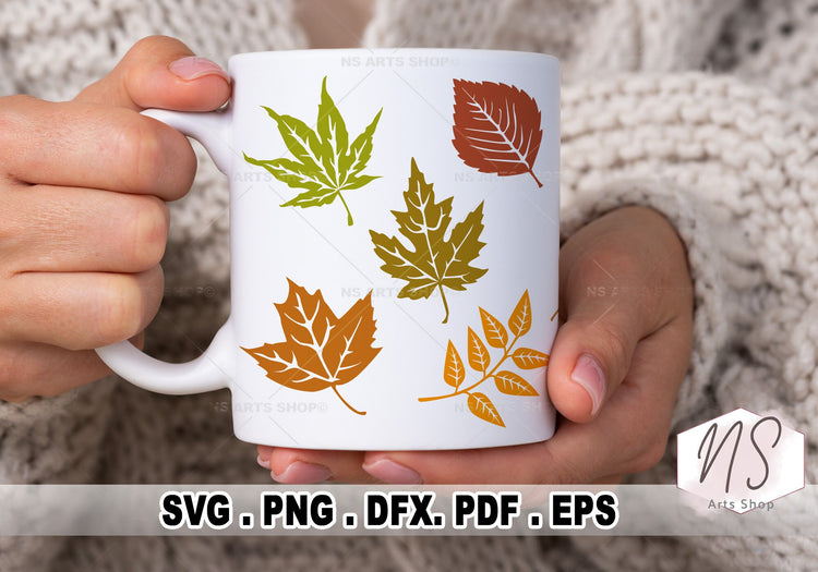 Fall And Autumn leaves SVG Bundle