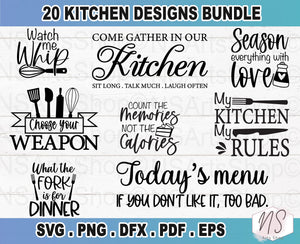 Kitchen SVG Bundle