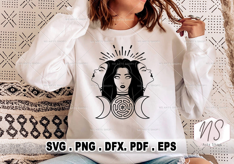 Hecate Goddess SVG