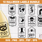 Halloween Potion Labels SVG Bundle