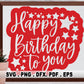 Happy birthday SVG Bundle