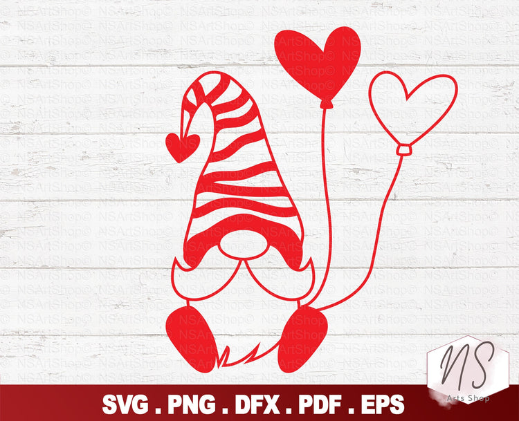 Gnome SVG For Valentine