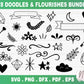 Doodle Elements SVG Bundle