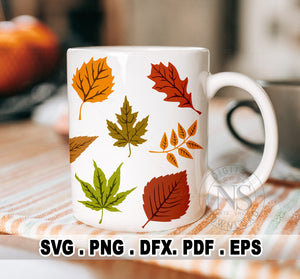 Fall Leaves SVG Bundle