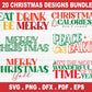 Christmas SVG Bundle Retro