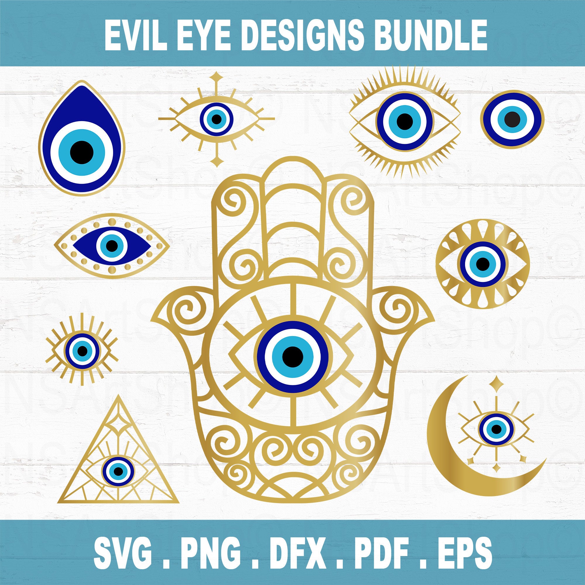 Evil Eye SVG Bundle