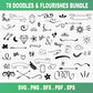 Doodle Elements SVG Bundle