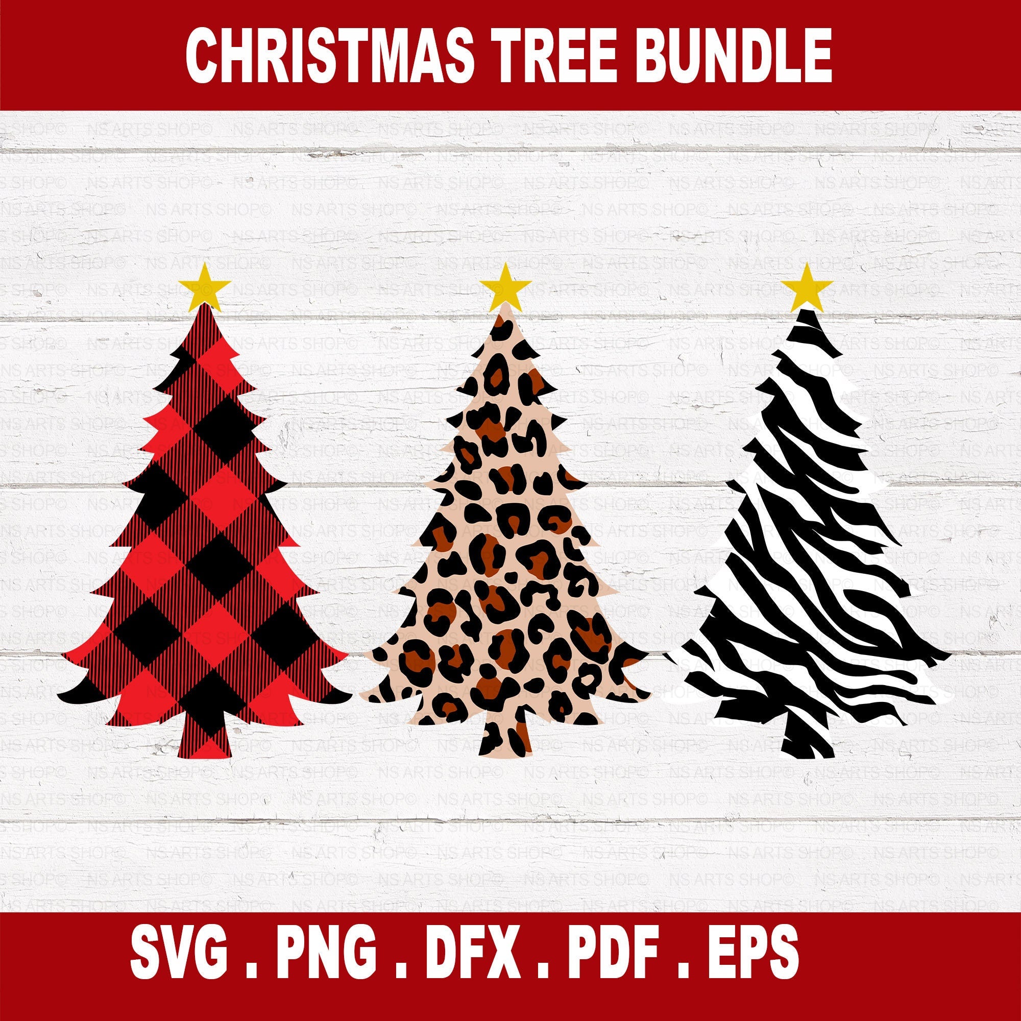 Christmas Tree SVG Bundle