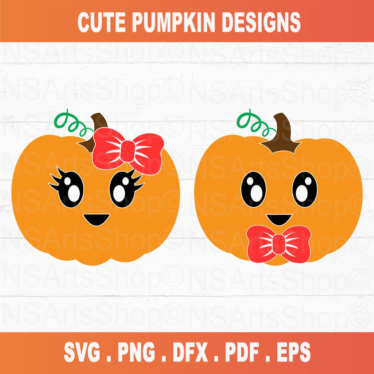 Cute Pumpkin SVG