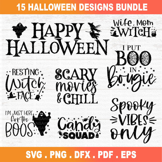 Halloween SVG Bundle