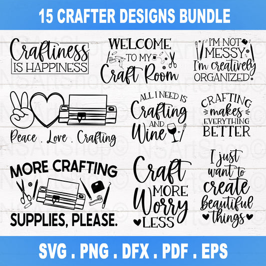 Crafting SVG Bundle