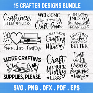 Crafting SVG Bundle