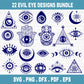 Evil Eye Hamsa SVG Bundle