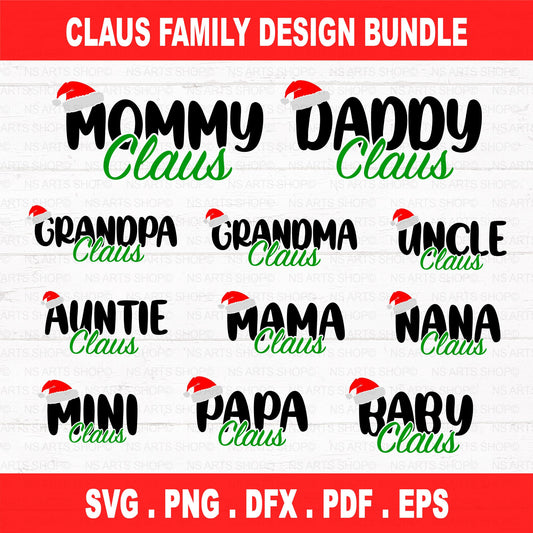 Christmas Family SVG Bundle