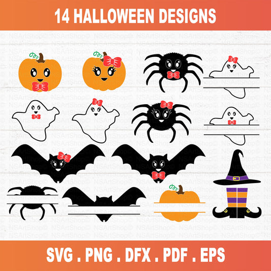 Cute Halloween SVG Bundle