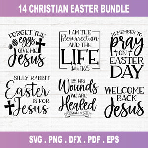 Christian Easter SVG Bundle