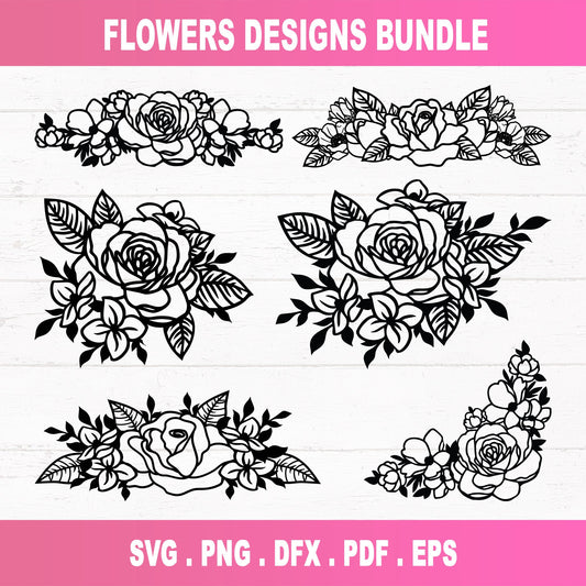 Flower SVG Bundle