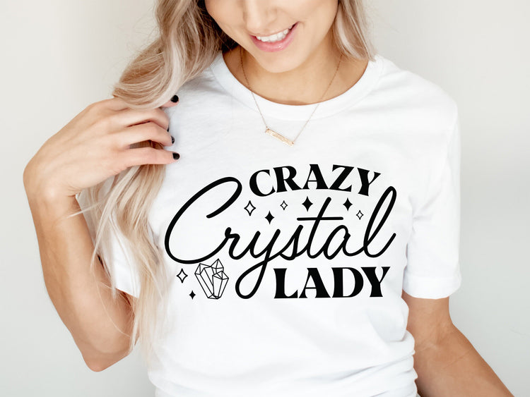 Crazy Crystal Lady SVG