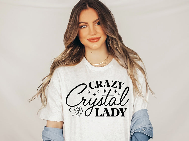 Crazy Crystal Lady SVG