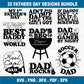 Fathers Day SVG Bundle Retro