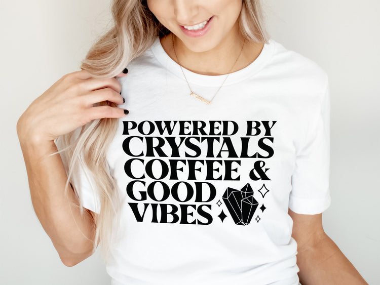 Crystals And Coffee SVG