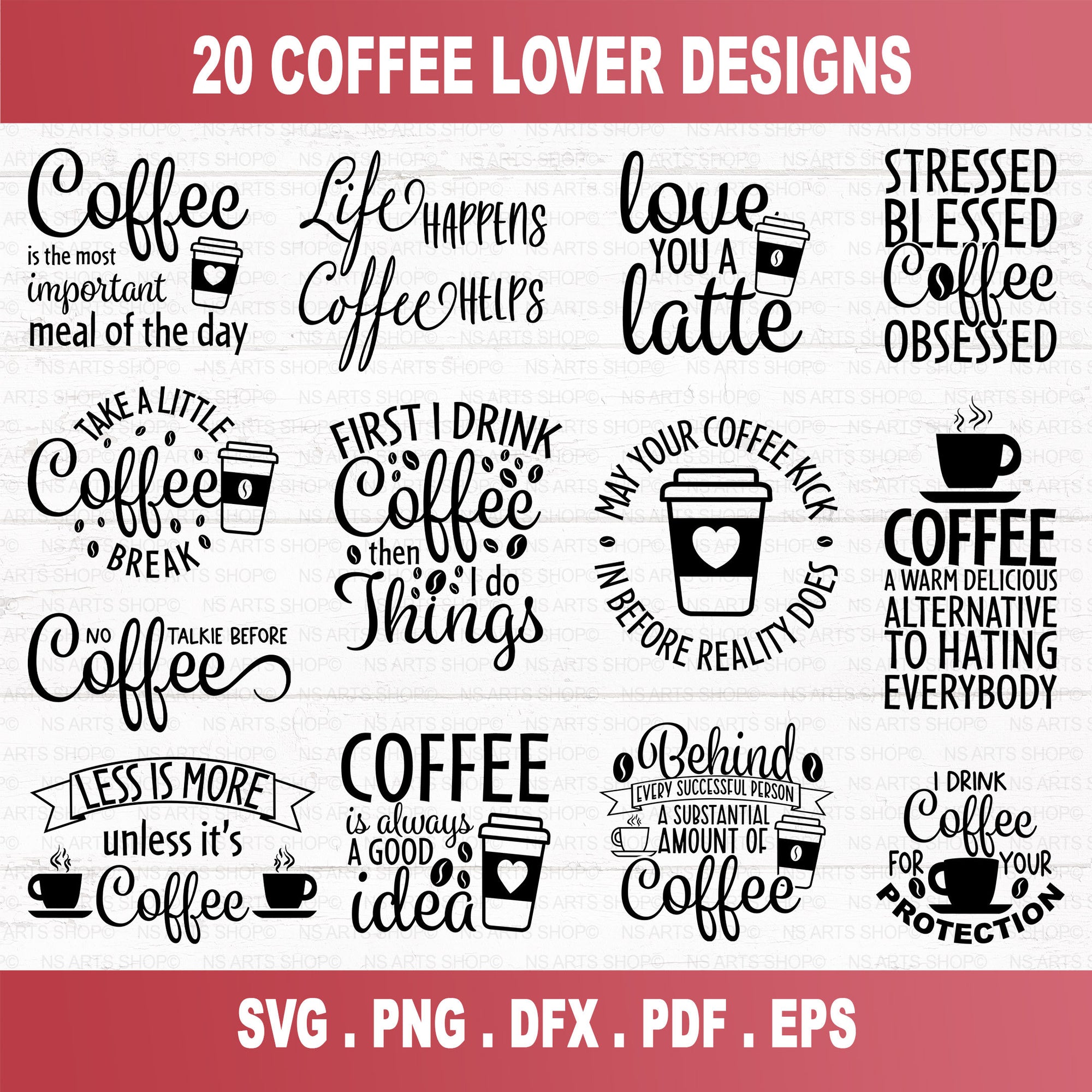 Coffee SVG Bundle