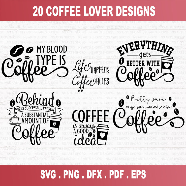 Coffee SVG Bundle