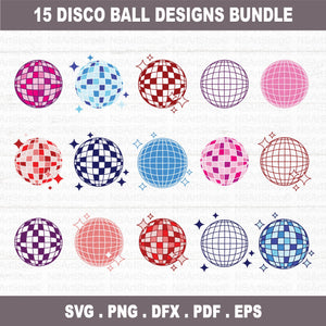 Disco Ball SVG Bundle