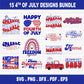 4th of July SVG Bundle