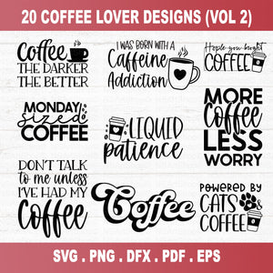 Coffee SVG Bundle