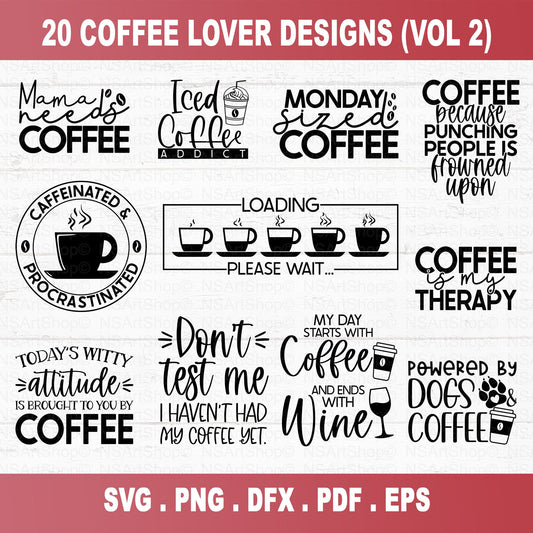 Coffee SVG Bundle