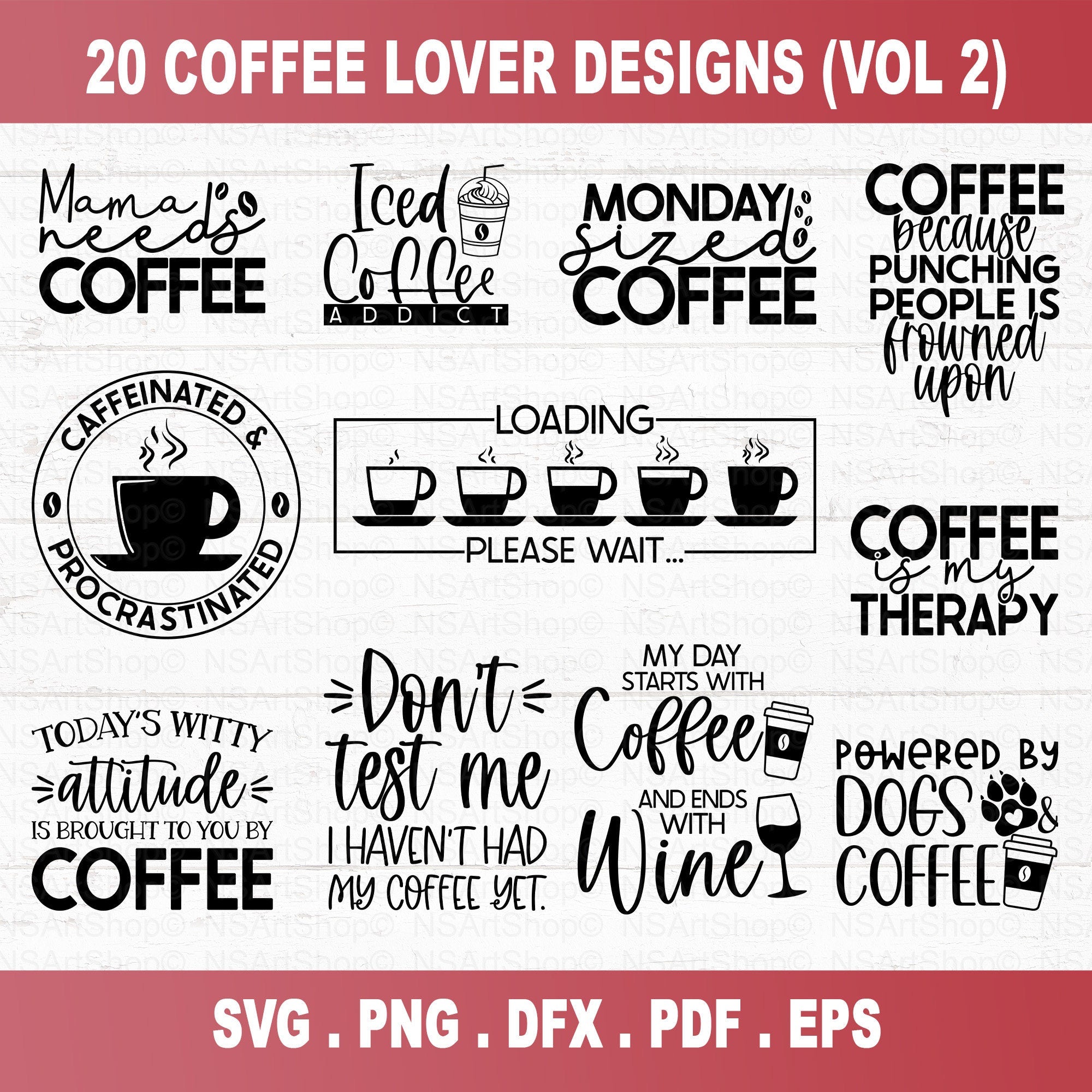 Coffee SVG Bundle