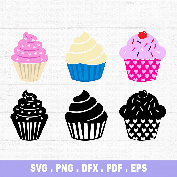 Cupcake SVG Bundle