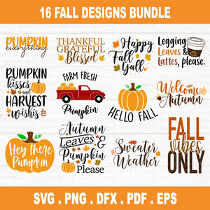 Fall SVG Bundle